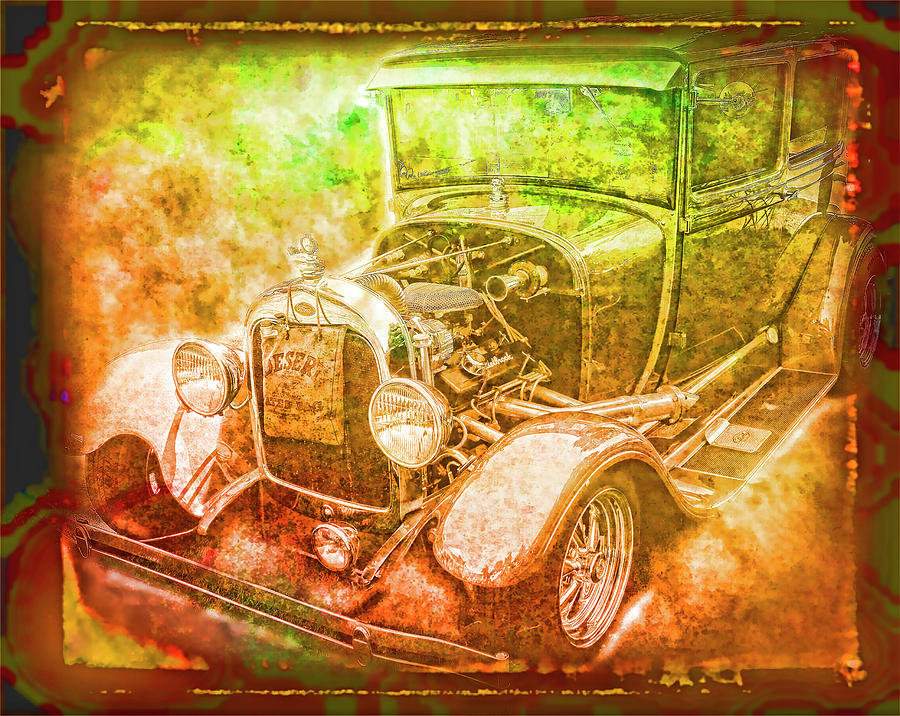 1929 Ford 2 Photograph by Cathy Anderson