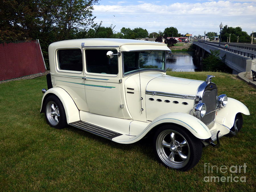 1929 Ford Model A Coupe Photograph by Charles Robinson