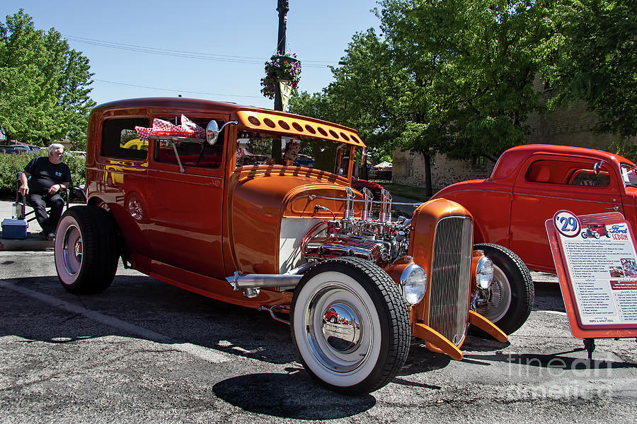 1929 Ford Two Door Sedan Hot Rod Photograph by Nick Gray - Fine Art America