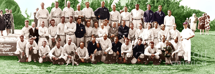 N.Y. Yankee Players Photograph by Joseph Palumbo - Pixels