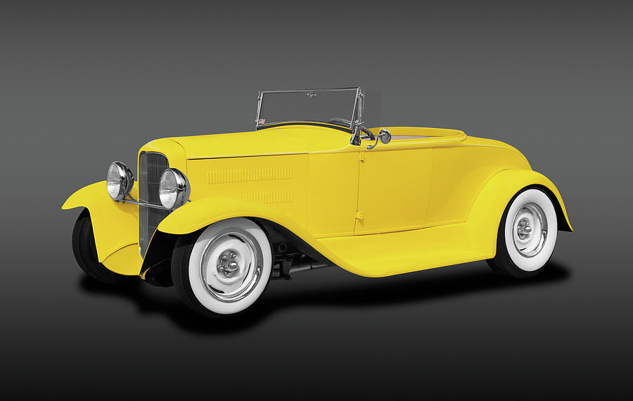 1930 Ford Roadster Convertible  -  ford1930convertibleroadsterfa186024 Photograph by Frank J Benz