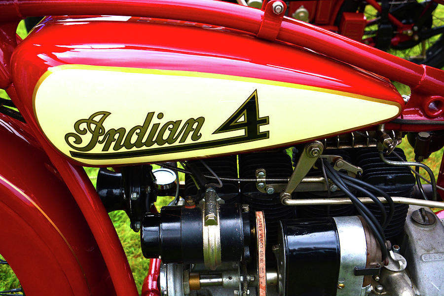 1930 Indian 4  Photograph by Mike Martin