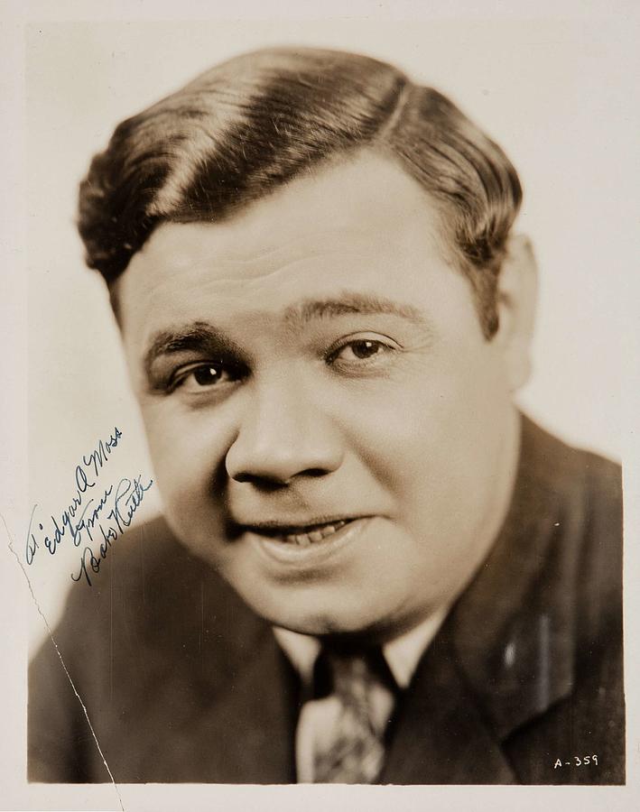 Babe Ruth Signed Photograph