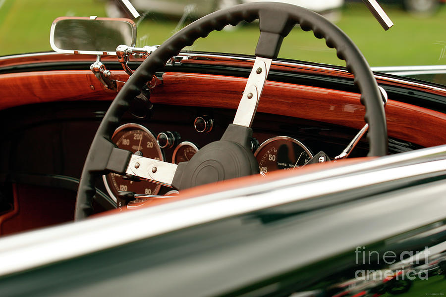 1930s Talbot Dashboard Photograph by Lucie Collins