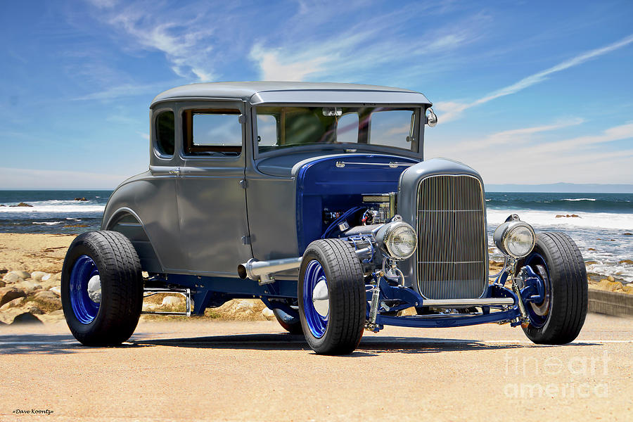 1931 Ford Hot Rod Coupe Photograph by Dave Koontz