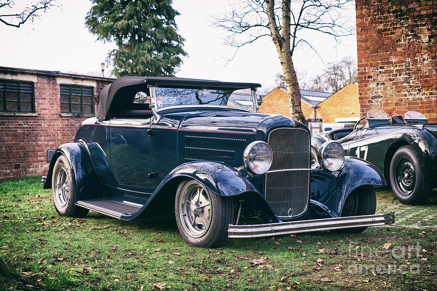 1932 Ford Convertible Custom Car Photograph by Tim Gainey