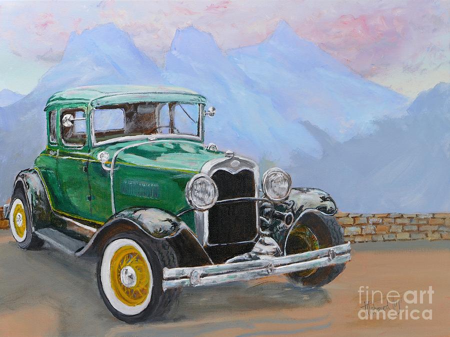 1932 Ford Model A Painting