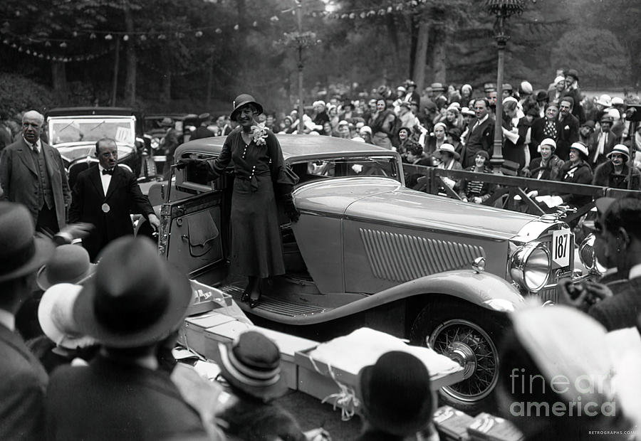 1932 Packard Paris Show Car Fernandez And Darrin Photograph by Retrographs