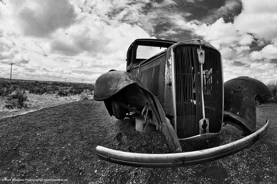 1932 Studebaker Route 66 Arizona  Photograph by Mark Valentine