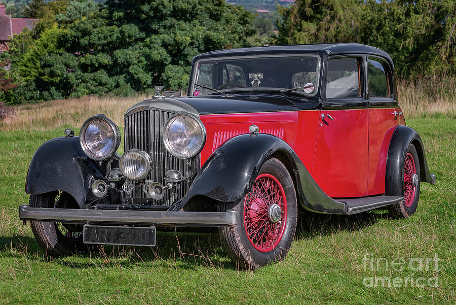 Bentley Photograph - 1934 Bentley by Adrian Evans Bentley Photograph - 1934 Bentley by Adrian Evans
