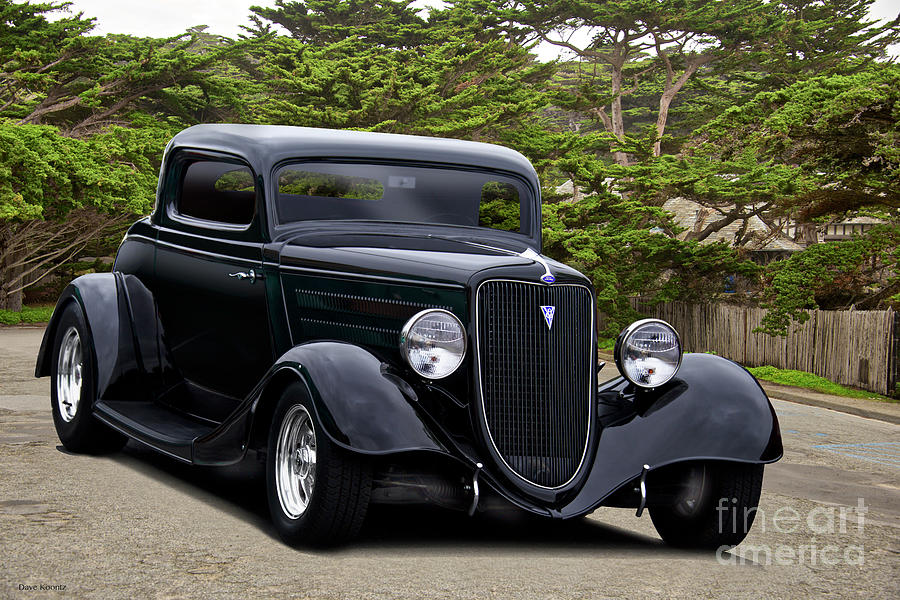 1934 Ford sinister 1 Coupe Photograph