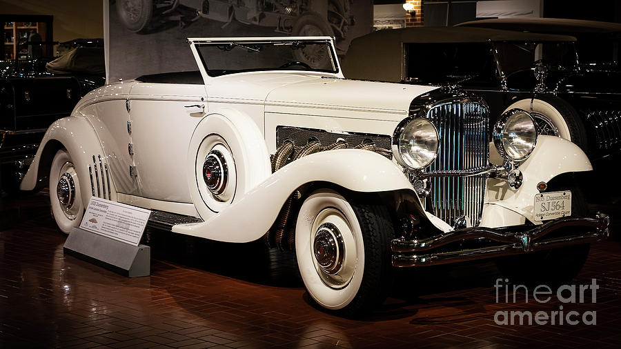 1935 Duesenberg Cabriolet Convertible Photograph by Dennis Hedberg