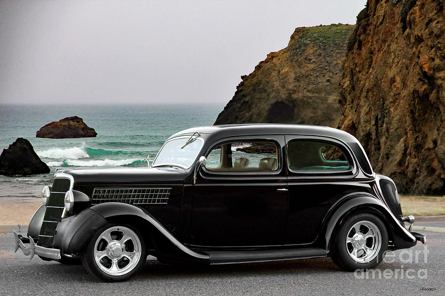 1935 Ford Tudor 'Humpback' Sedan Photograph by Dave Koontz - Pixels