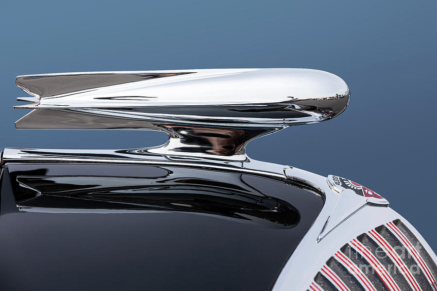 1935 Oldsmobile Hood Ornament Photograph by Dennis Hedberg