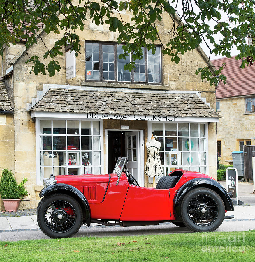 1936 Austin Seven in Broadway Photograph by Tim Gainey