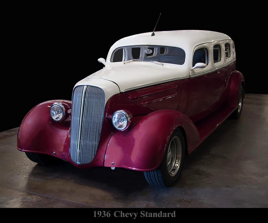 1936 Chevy Standard - Retro Mod Photograph by Flees Photos