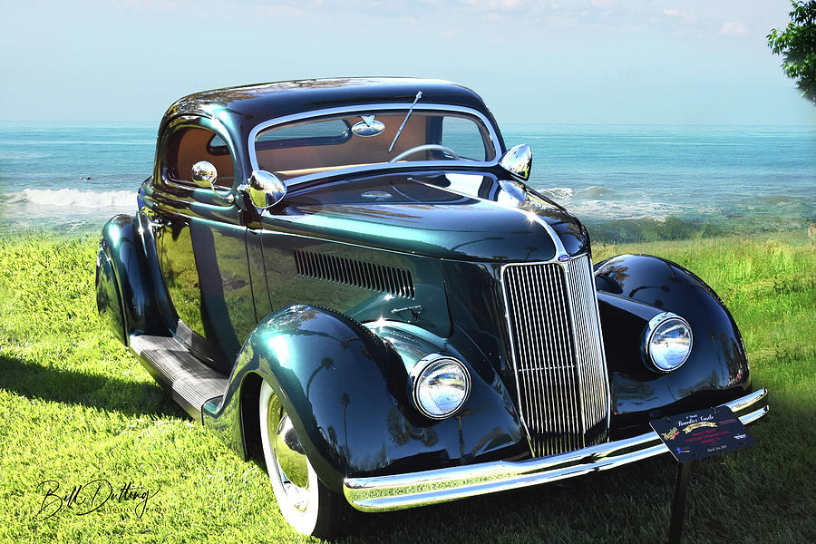 1936 Ford 3-window Photograph by Bill Dutting
