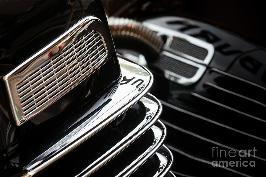 1937 Cord Detail Photograph by Dennis Hedberg