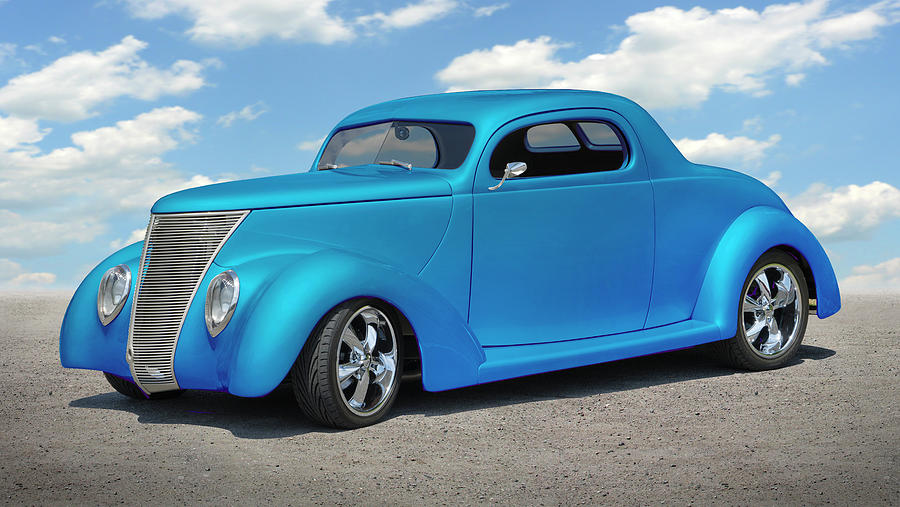 1937 Ford Coupe Photograph by Mike McGlothlen