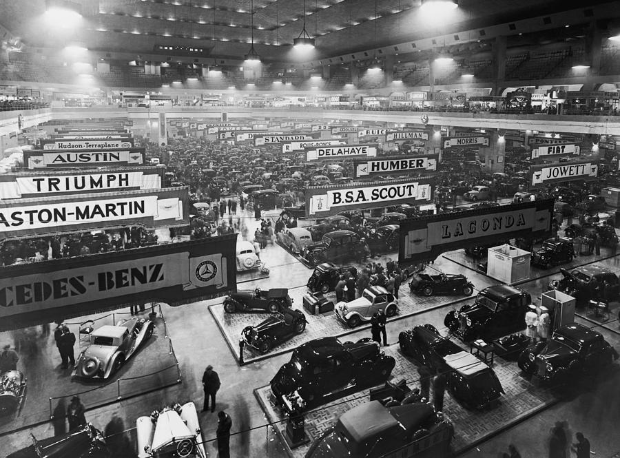 1937 Motor Show Photograph by Fox Photos
