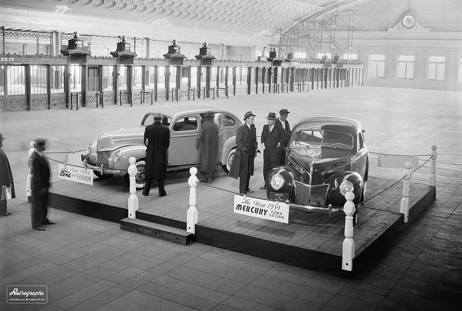 1939 Ford Display Stand Photograph by Retrographs