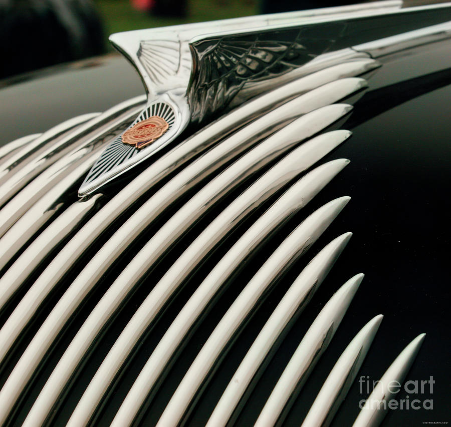 1940s Lincoln Hood Ornament Photograph by Lucie Collins