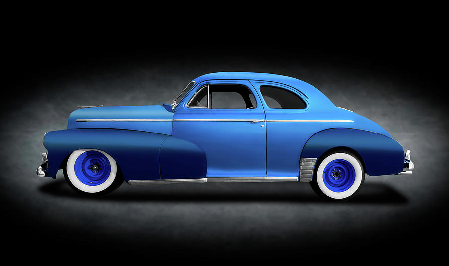 1946 Chevrolet Fleetmaster Coupe  -  1946chevyfleetmastercpespottext149599 Photograph by Frank J Benz