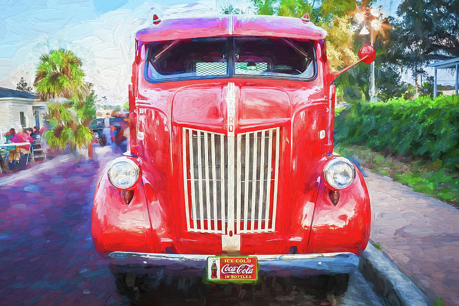 1947 Ford Coca Cola Delivery Truck 101  Photograph by Rich Franco
