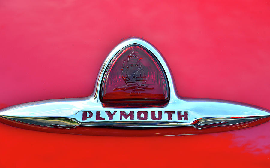 1947 Plymouth emblem Photograph by David Lee Thompson | Fine Art America