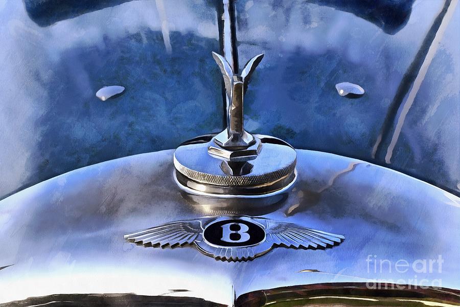 1948 Bentley Barchetta Sedanca De Ville III Painting by George Atsametakis