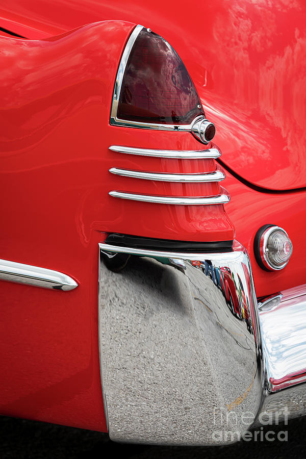 1948 Cadillac Taillight Photograph by Dennis Hedberg
