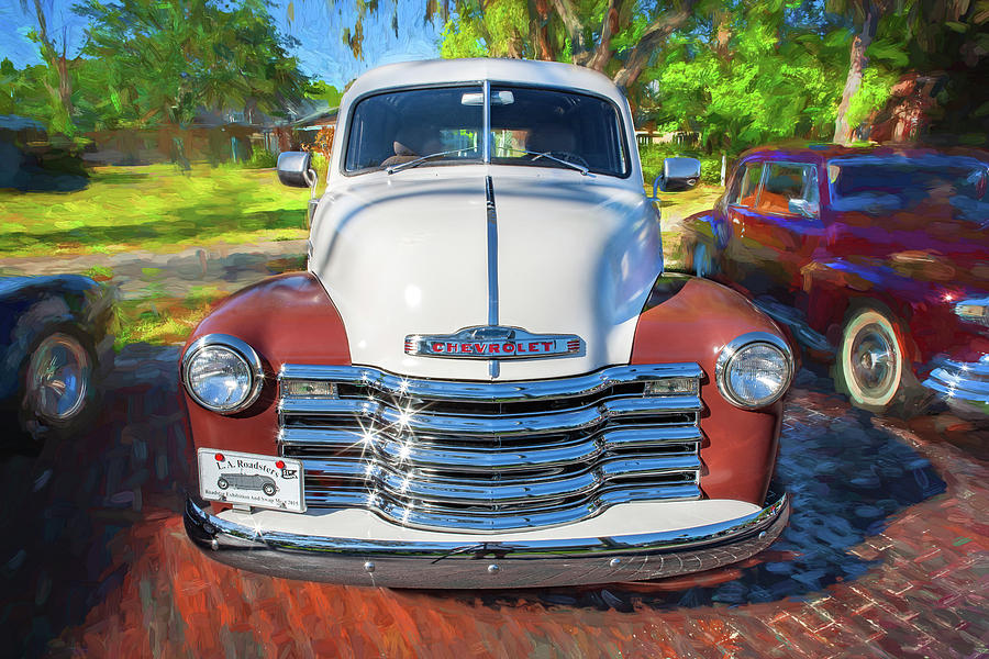 1949 Chevrolet 3100 Series Panel Truck 301 Photograph by Rich Franco