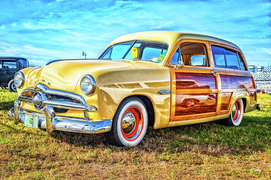 Transportation Photograph - 1949 Ford Woody Station Wagon by Gestalt Imagery