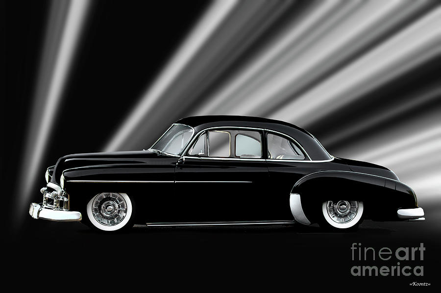 Transportation Photograph - 1950 Chevrolet Custom Deluxe Coupe by Dave Koontz