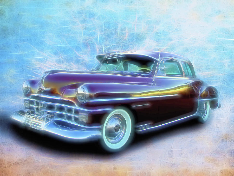 1950 Chrysler Digital Art by Rick Wicker