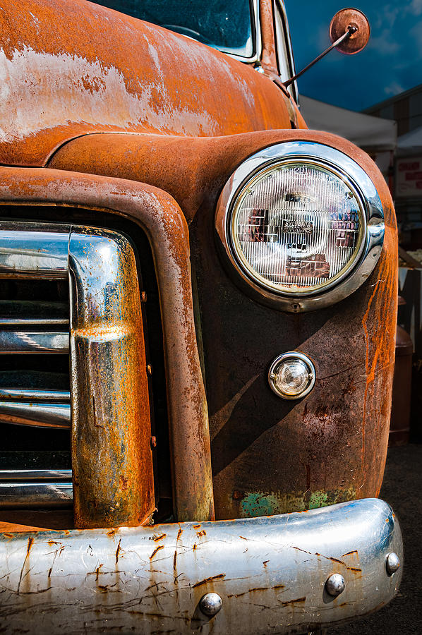 1950 Gmc Truck Left Headlight, #143 Photograph by Andrew Beavis - Fine ...