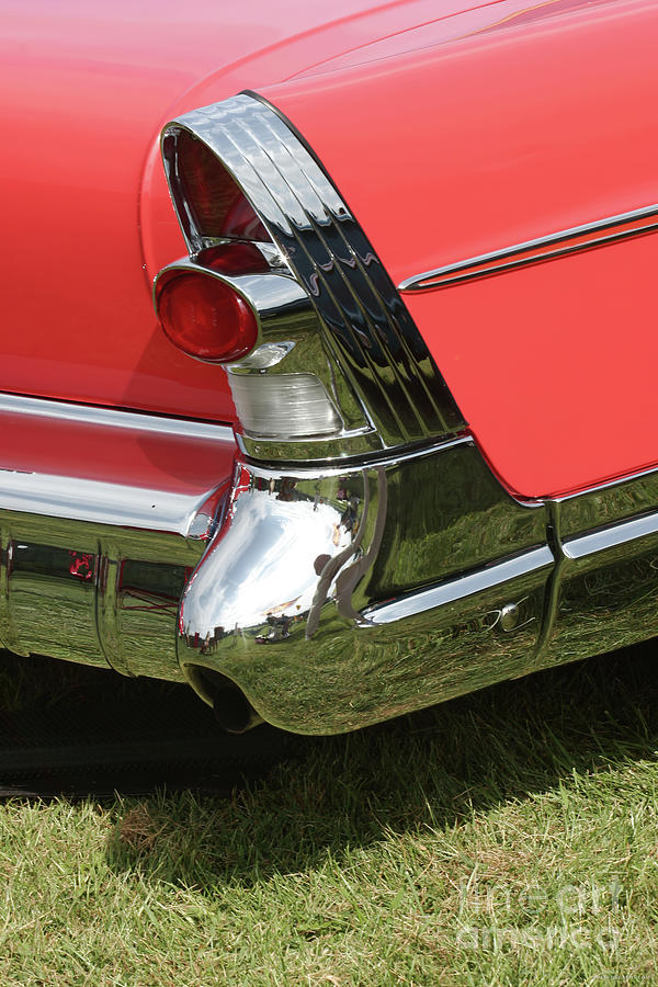 1950s Buick Tail Fins Detail Photograph by Lucie Collins