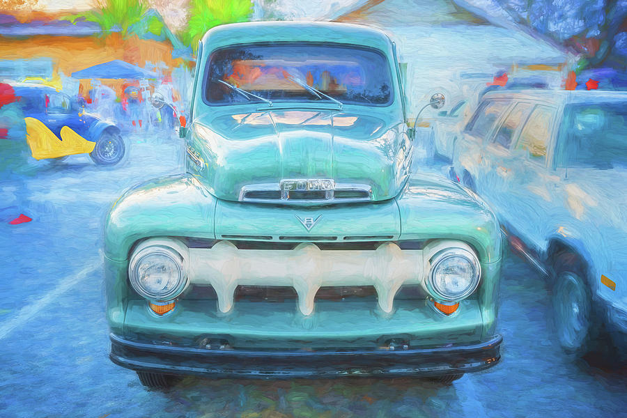 1951 Ford Pick Up Truck F100 110 Photograph by Rich Franco