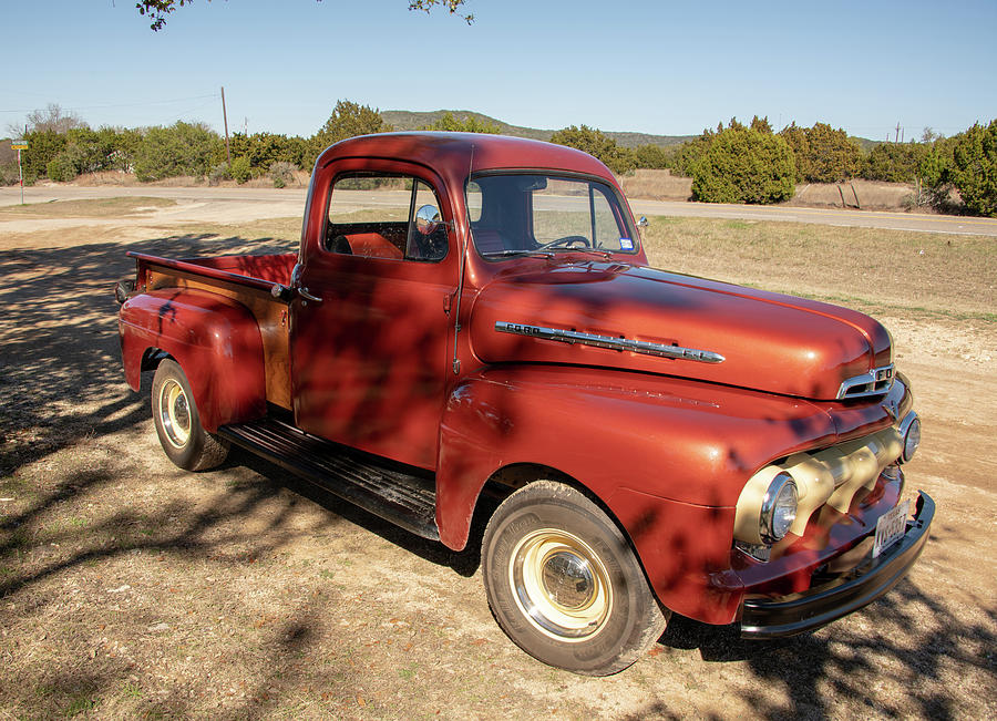 1951 Ford Truck Near Bandera Texas Photograph by JG Thompson Fine Art America