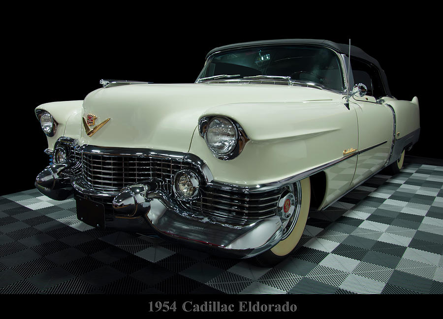 1954 Cadillac Eldorado Photograph - 1954 Cadillac Eldorado by Flees Photos