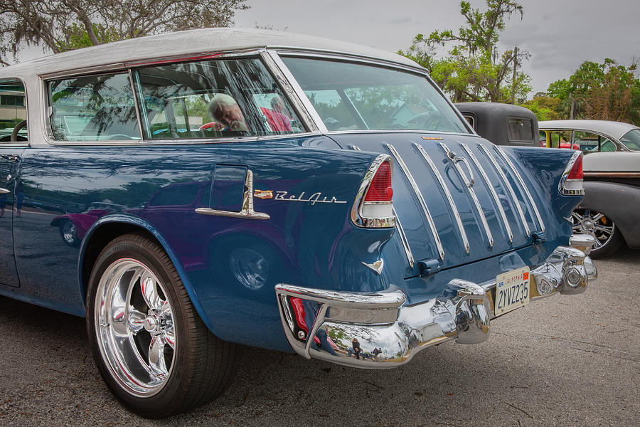 1955 chevrolet Bel Air Nomad Station Wagon 229 Photograph by Rich Franco