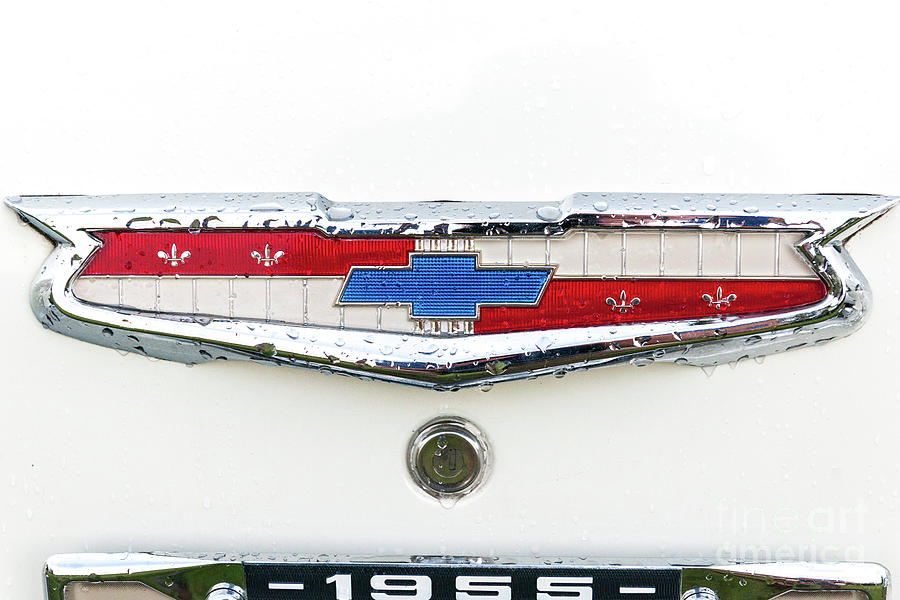 1955 Chevrolet Emblem Photograph
