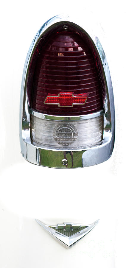 1955 Chevy Tail Light Photograph by Dale Powell