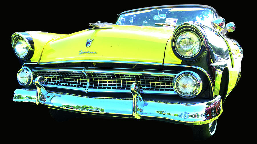 1955 Ford Fairlane Photograph by Cathy Anderson