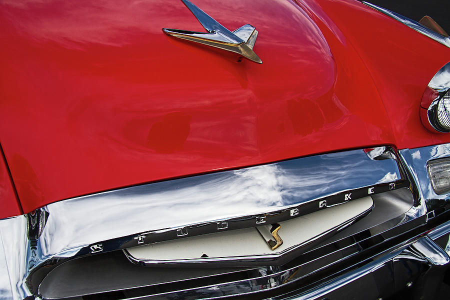 1955 Studebaker President Hood And Emblem Photograph by Nick Gray ...