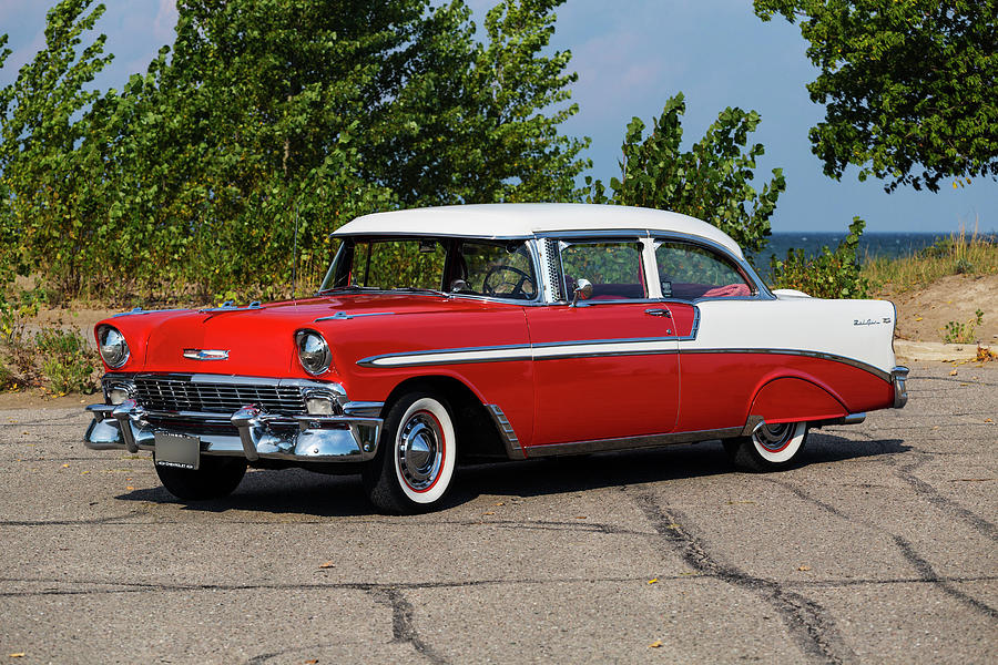 1956 Chevrolet Bel Air Two Door Hardtop Photograph By Performance Image Pixels 2181