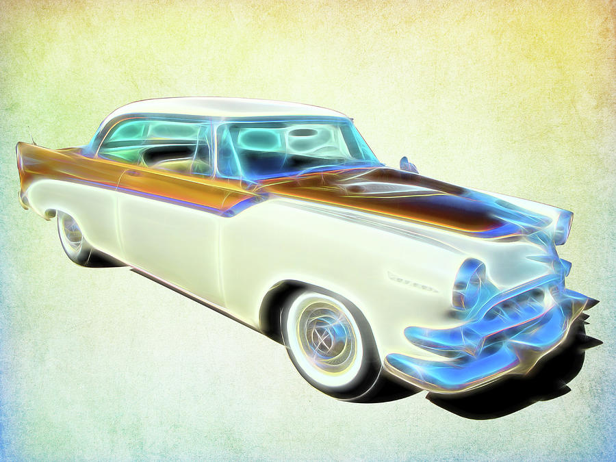 1956 Dodge Royal Digital Art by Rick Wicker