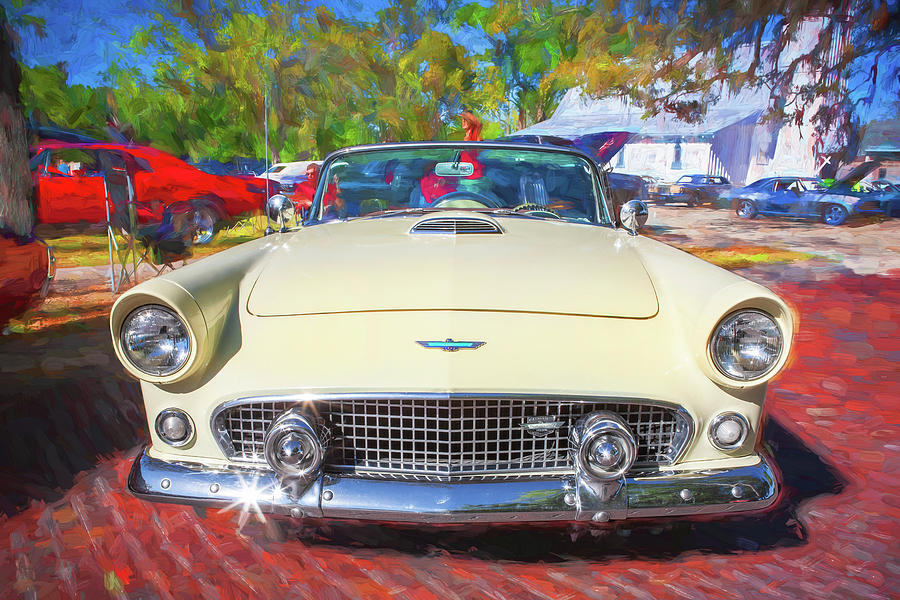 1956 Ford Thunderbird 013 Photograph by Rich Franco