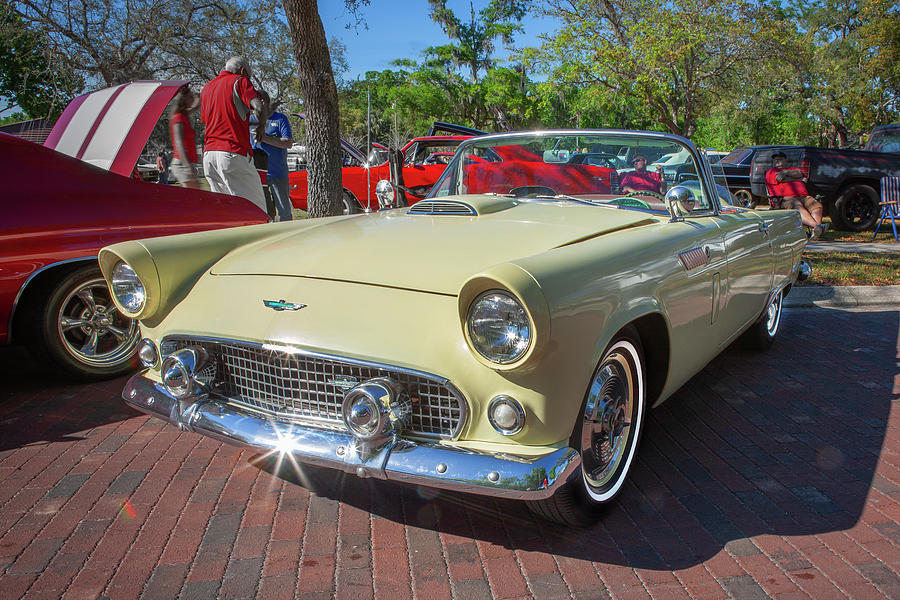 1956 Ford Thunderbird Painted 016 Photograph by Rich Franco