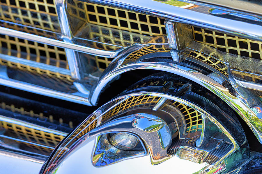 1956 Packard 400 Chrome by Lauri Novak 1956 Packard 400 Chrome by Lauri Novak